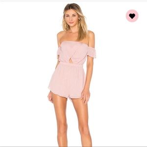 Pink romper from Revolve